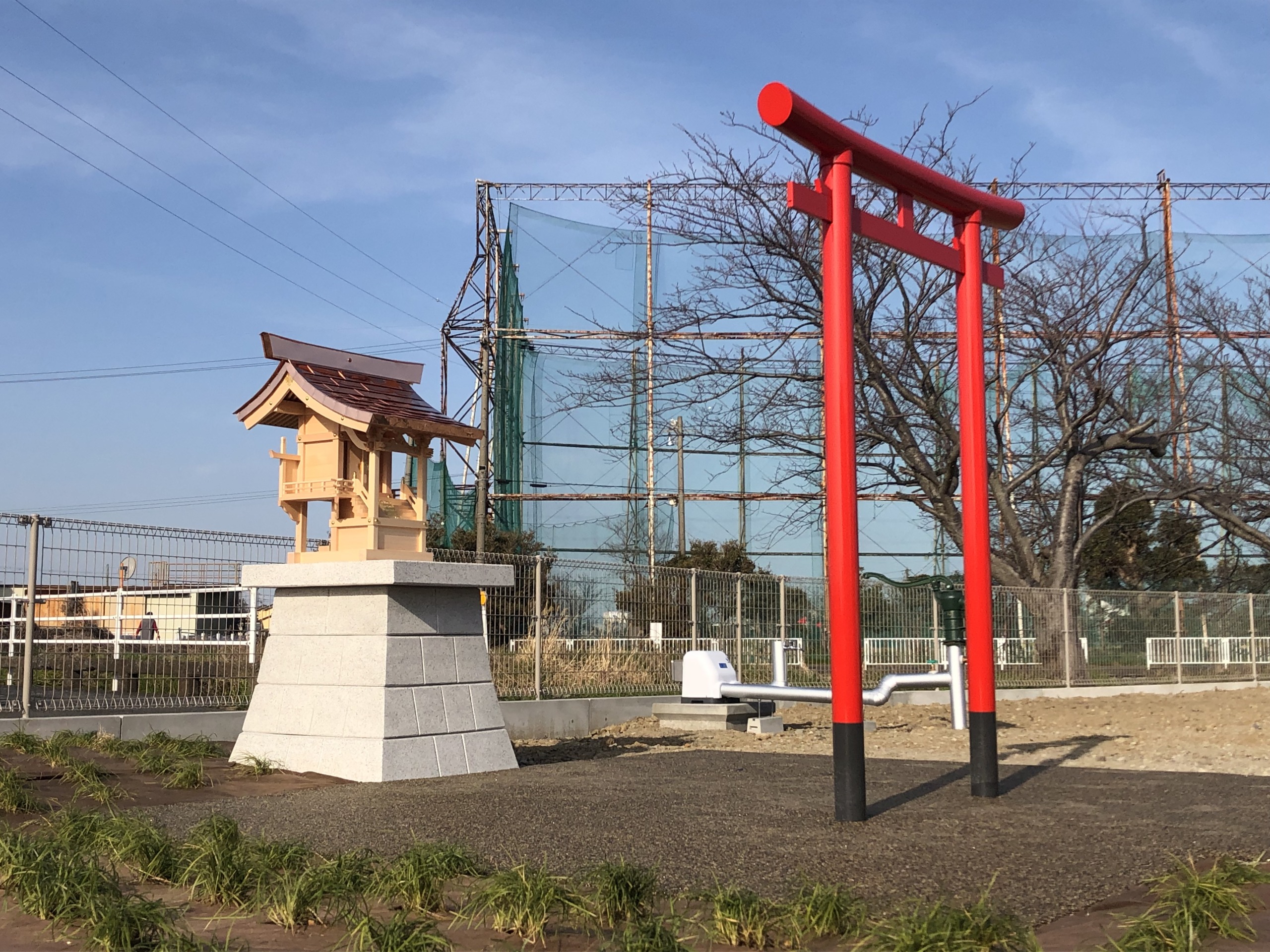 龍神神社 流れ尺